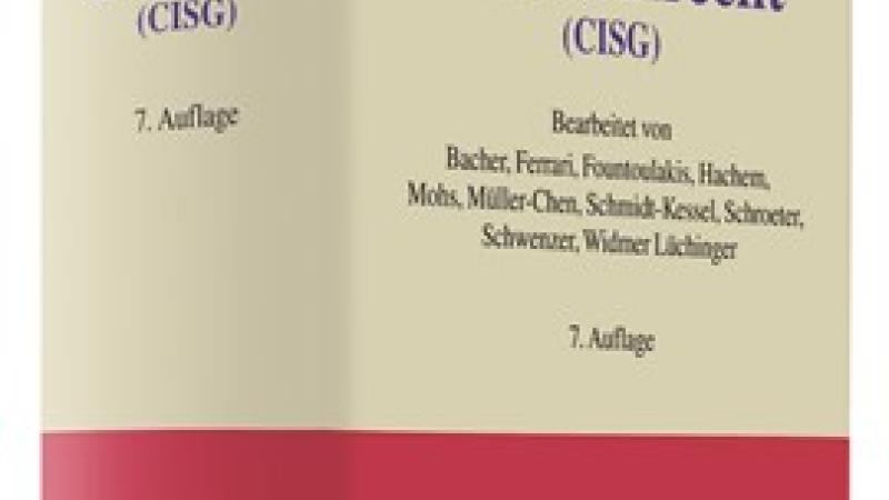 Schlechtriem/Schwenzer/Schroeter, Kommentar Zum UN-Kaufrecht (CISG ...